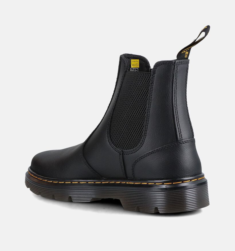 Dr. Martens Aprile Zwarte Boots Chelsea voor heren (378034) - geschikt voor steunzolen
