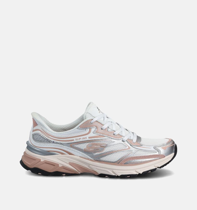 Skechers Stamina Sport Witte/Roze Sportschoenen voor dames (371254)