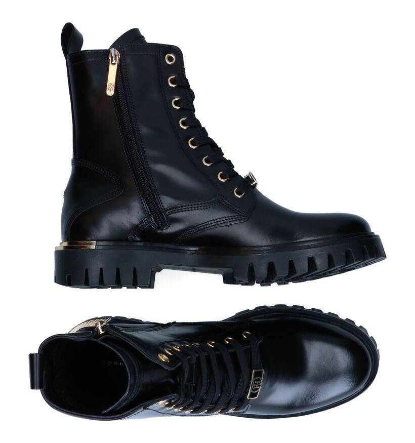 Tommy Hilfiger Boots à lacets en Noir pour femmes (295224)