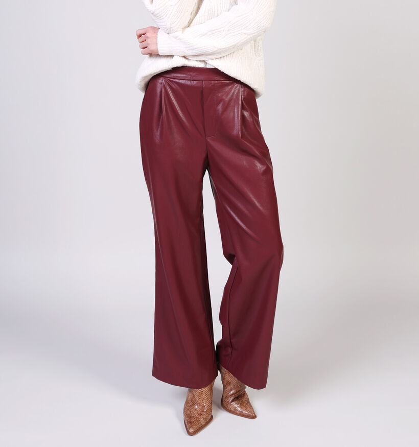 Adoré Alyzee Pantalon en Bordeaux pour femmes (369233)