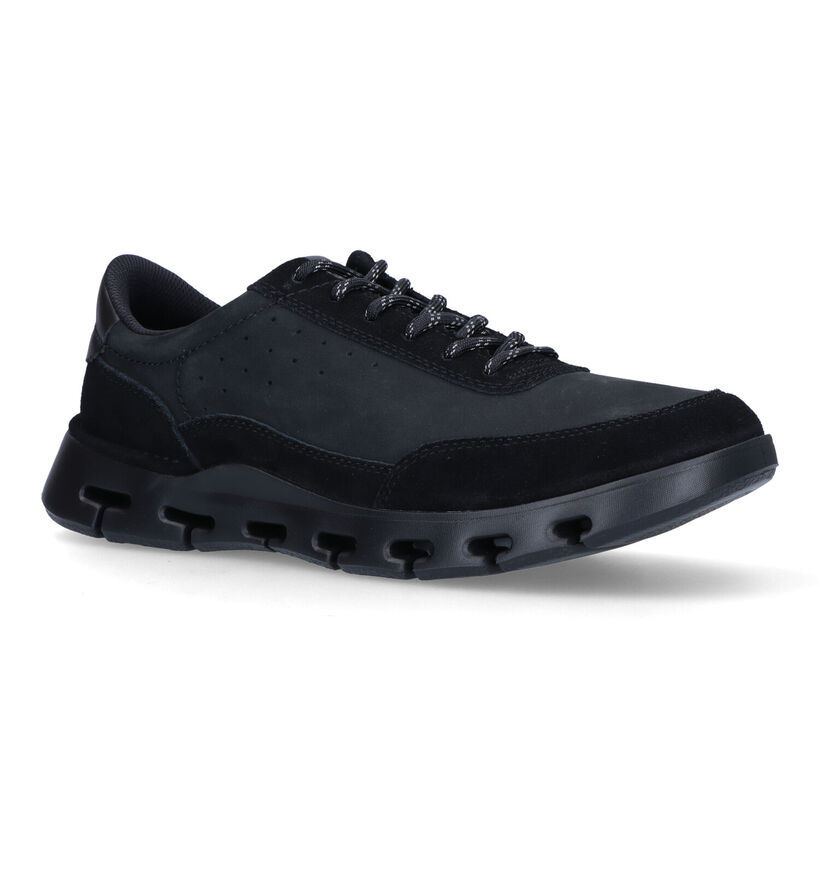 Clarks Nature X One Chaussures de randonnée en Noir pour hommes (321770) - pour semelles orthopédiques