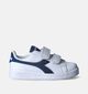 Diadora Game Camo Baskets Blanc/Bleu pour filles, garçons (350786)