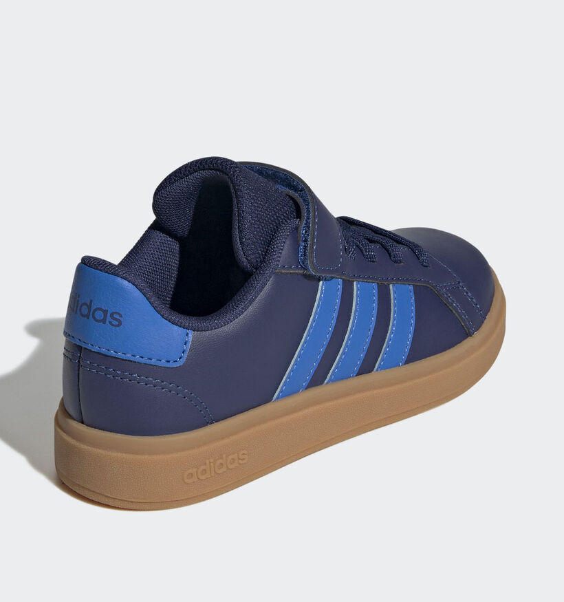 adidas Grand Court 2.0 Baskets basses en Blanc adidas Grand Court Baskets basses en Bleu pour garçons (365362) - pour semelles orthopédiques