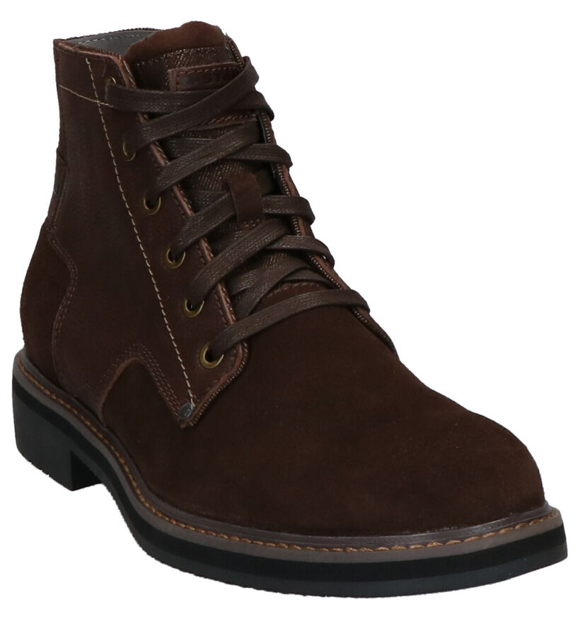 G-Star Garber Derby Boots Bruin in daim (257714)