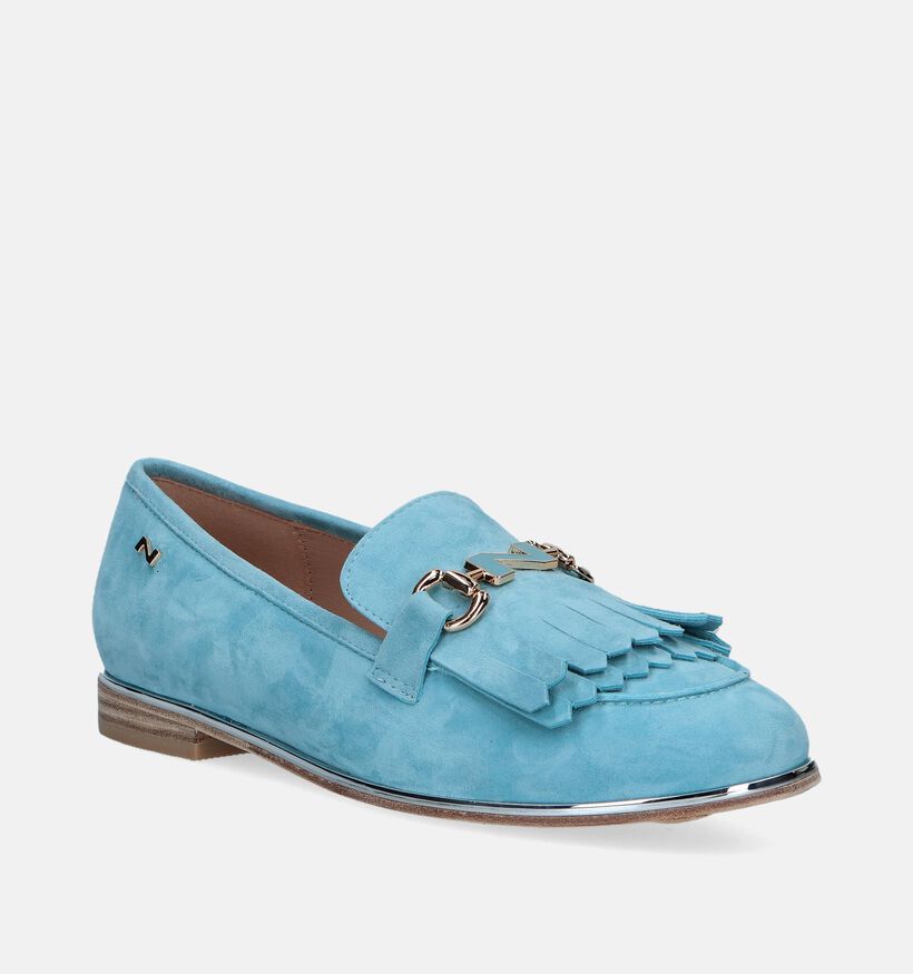 Nathan-Baume Loafers en Bleu clair pour femmes (340412)