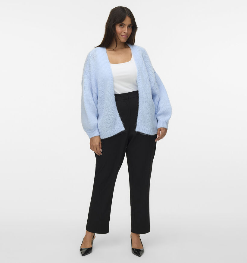 Vero Moda Curve Maybe Pastelblauwe Cardigan voor dames (367779)