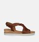 Gabor Cognac Sandalen Met Sleehak voor dames (339353)