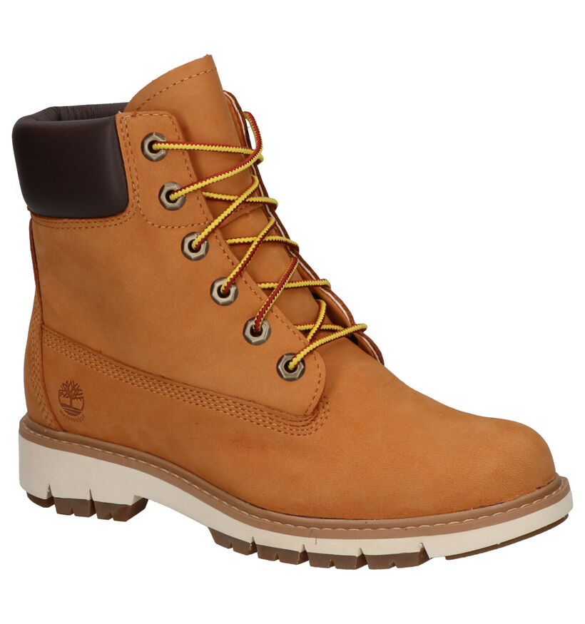 Timberland Lucia Way 6 Inch WP Bottines en Noir pour femmes (313455) - pour semelles orthopédiques