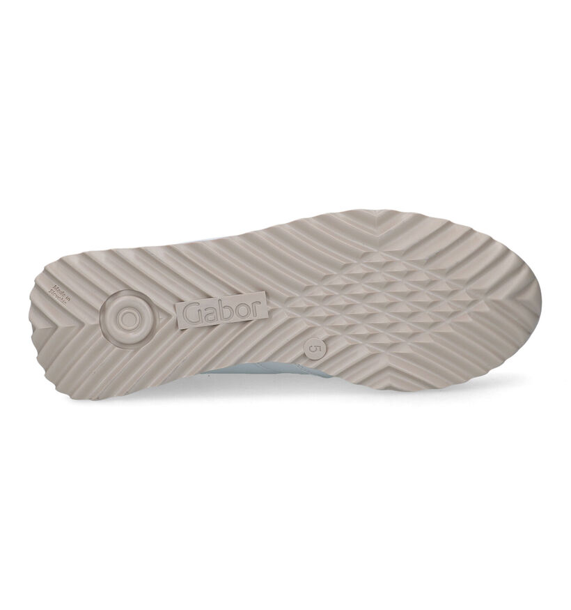 Gabor OptiFit Beige Veterschoenen in leer (319975)
