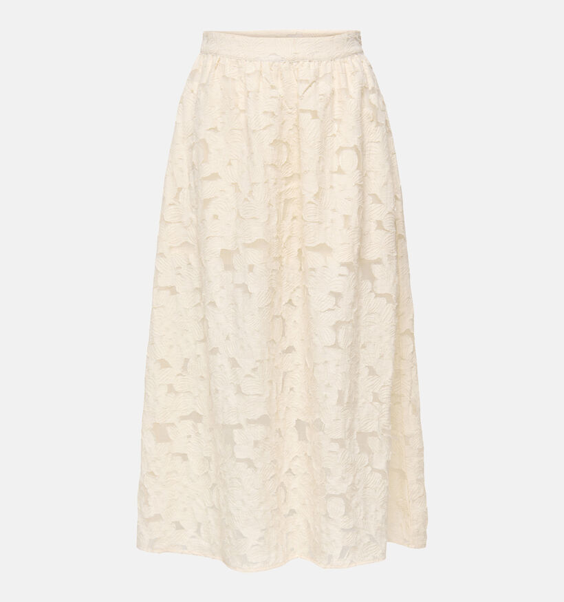 JDY Gemma Jupe mi-longue en Beige pour femmes (373903)