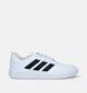 adidas Courtblock Witte Sneakers voor heren (334738) - geschikt voor steunzolen