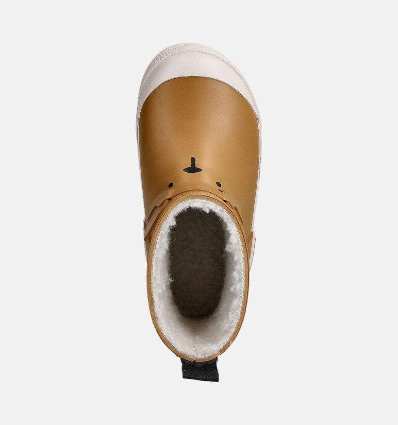 LIEWOOD Jesse Thermo Bear Bottes de Pluie Doublées en Marron pour filles, garçons (359758)