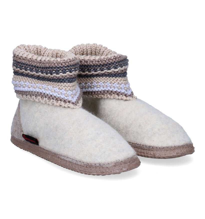 Giesswein Kiel Blauwe Hoge pantoffels voor dames (349152)