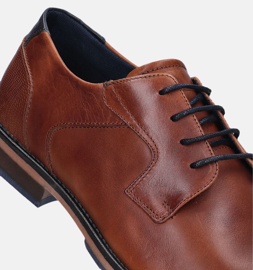 La Strada Cognac Veterschoenen voor heren (358359) - geschikt voor steunzolen