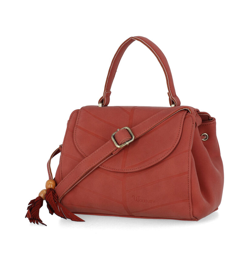 Woomen Nervure Sac à main en Orange pour femmes (314867)