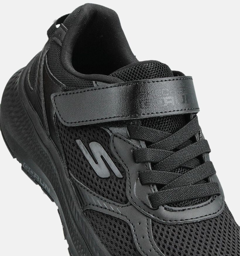 Skechers Go Run Baskets basses en Noir pour filles, garçons (360963)