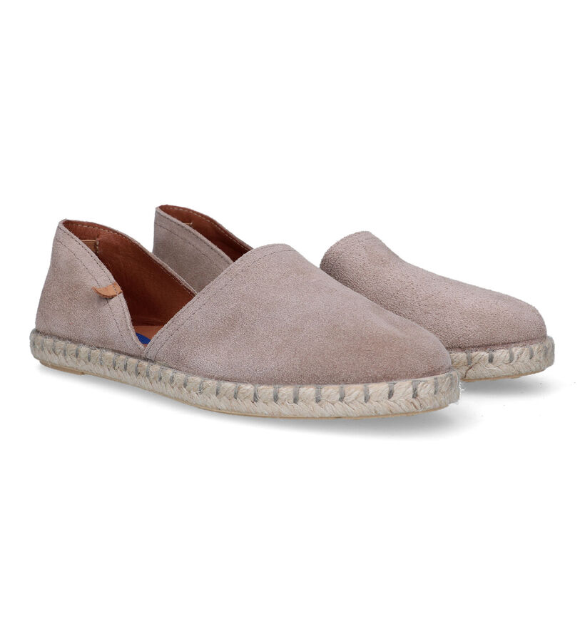 Verbenas Carmen Espadrilles en Taupe pour femmes (325224)