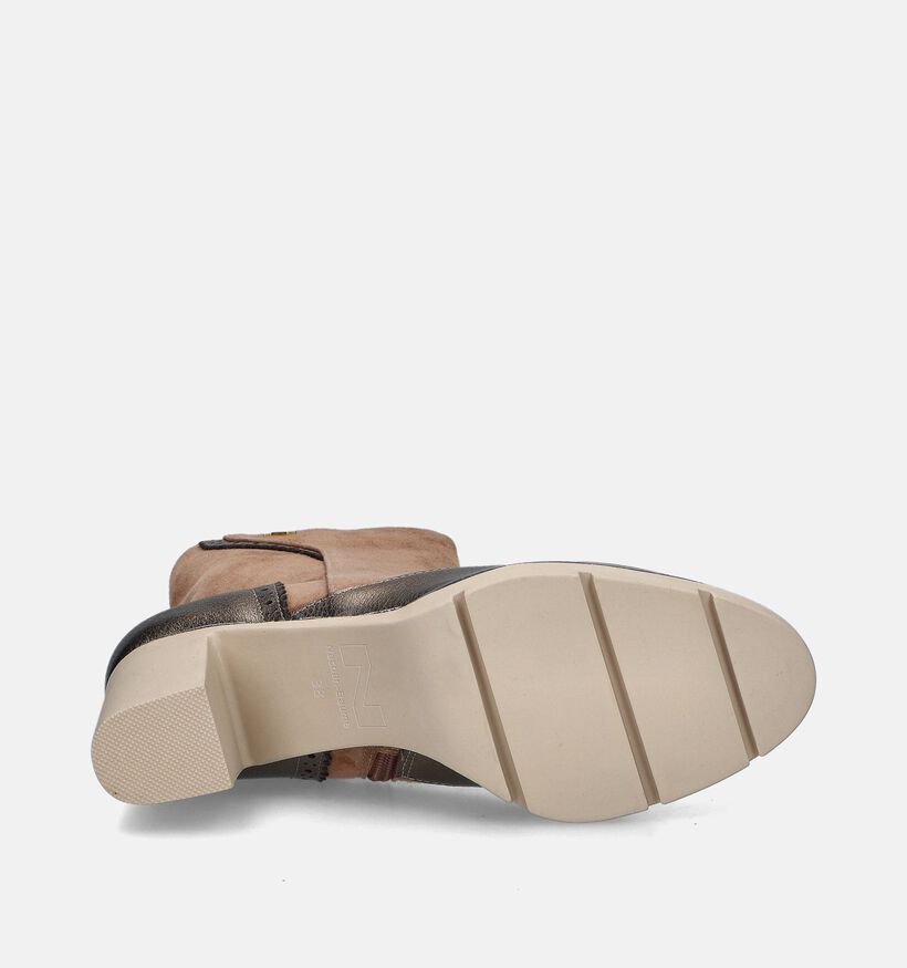 Nathan-Baume Cognac Enkellaarzen voor dames (348344) - geschikt voor steunzolen