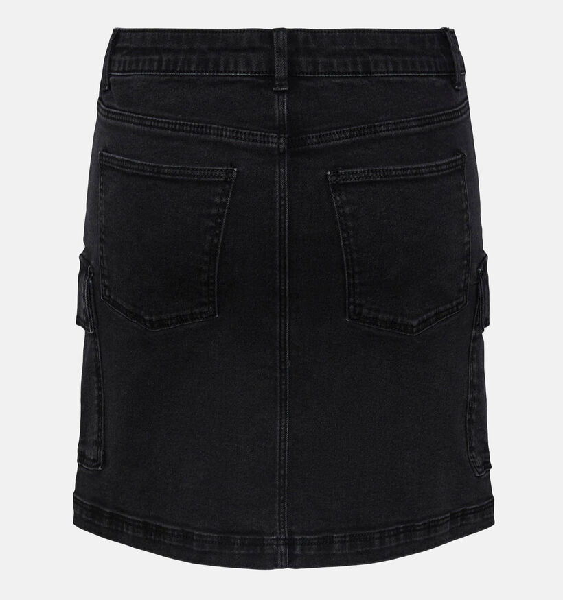 Pieces Jessie Zwarte Jeansrok voor dames (337718)