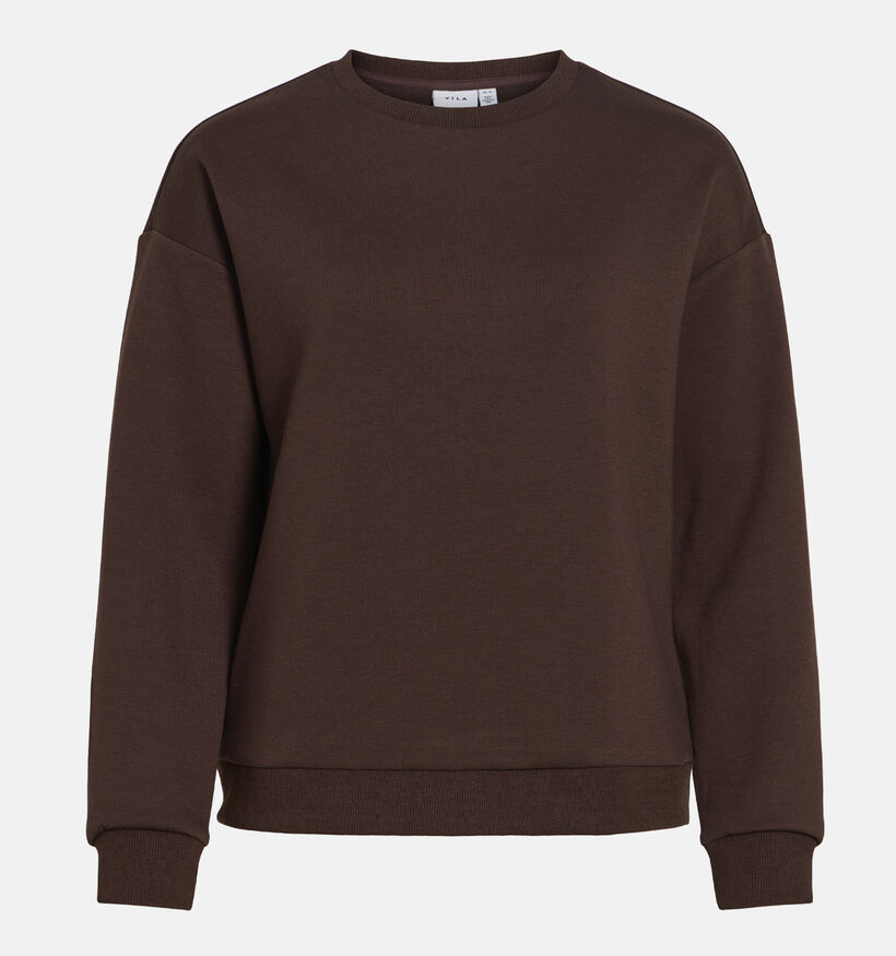 Vila Sandy Donkerbruine Sweater voor dames (378463)