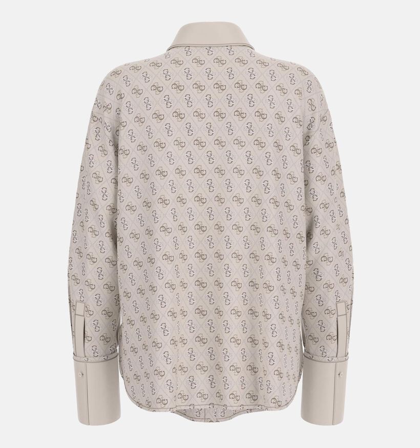 Guess Lichtbeige Blouse met Lange Mouwen voor dames (366575)