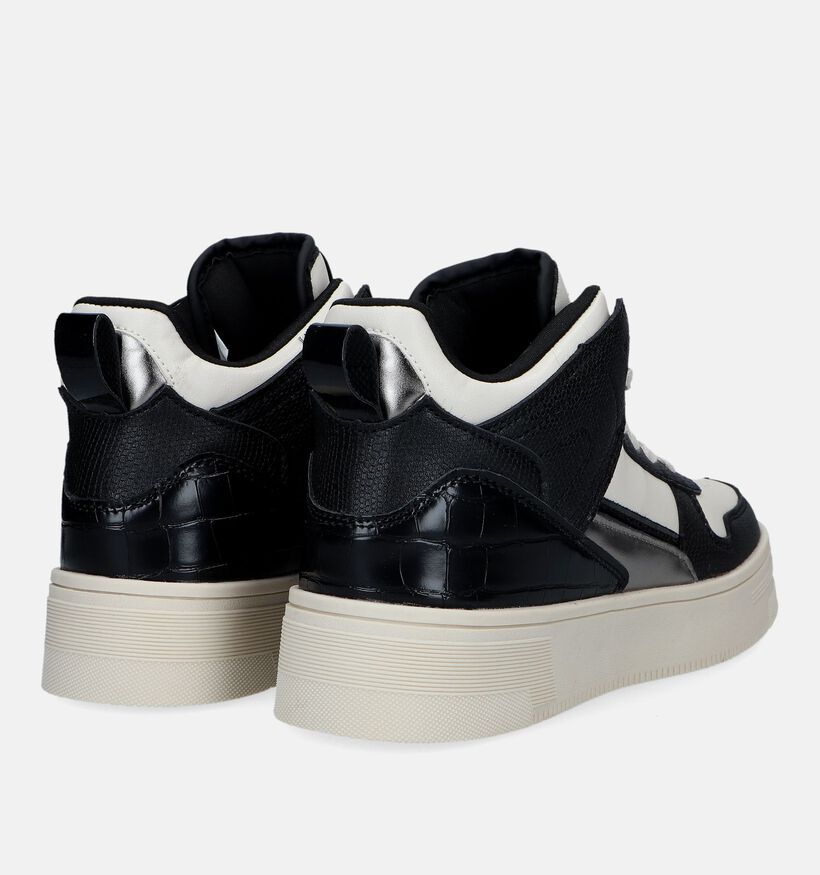 Posh by Poelman Beige Hoge sneakers voor dames (332746)