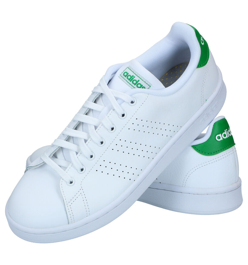 adidas Advantage Witte Sneakers voor heren (326322)