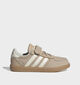 Adidas Breaknet Sleek El C Baskets basses en Beige pour filles (372835) - pour semelles orthop&eacute;diques