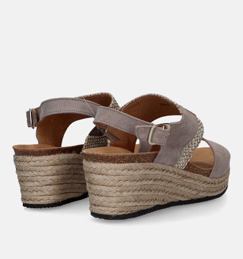 Scholl Elena Blauwe Sandalen Met Sleehak voor dames (336731)