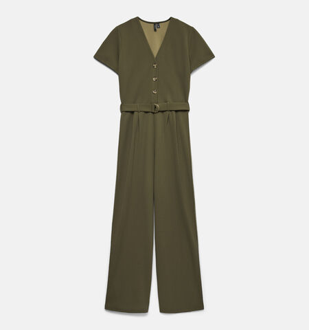 Vero Moda Pantalons Vert