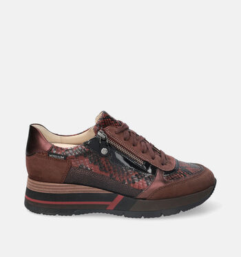 Mephisto Low Sneakers Zwart/Bruin