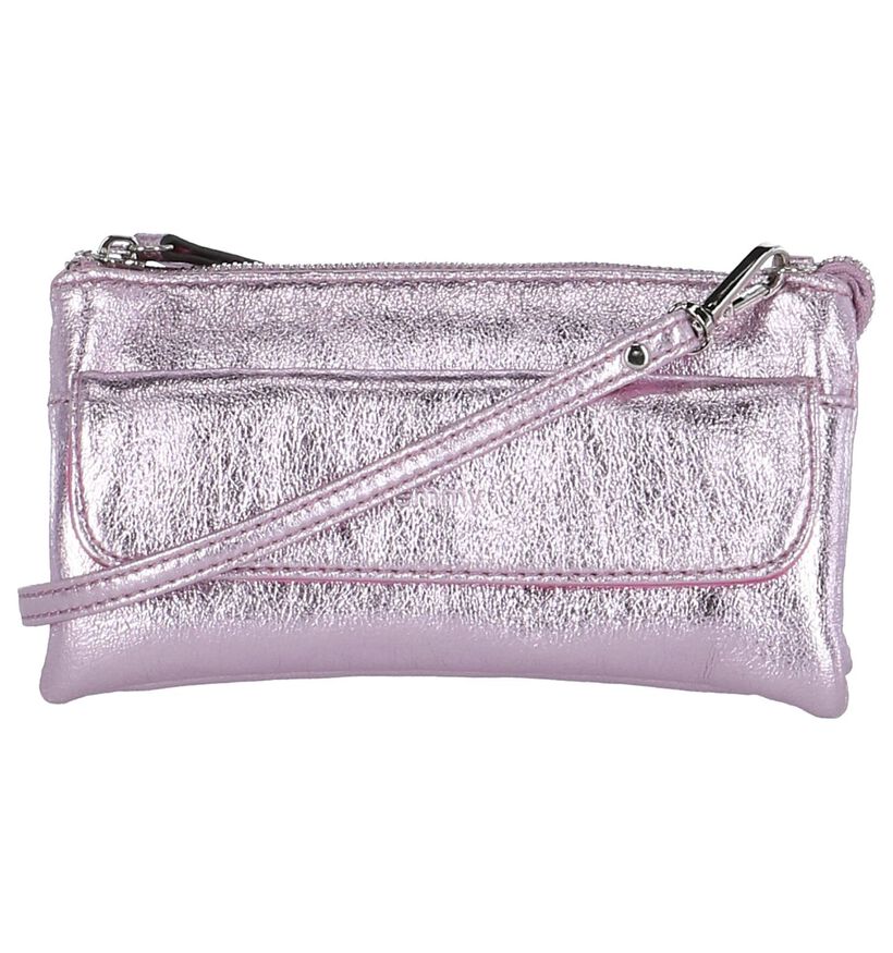 Emmy Wieleman Sac porté croisé en Rose en simili cuir (215311)