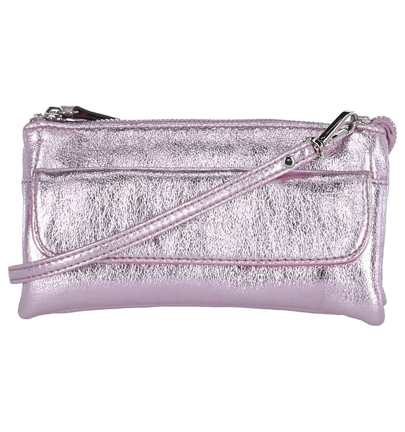 Emmy Wieleman Rimini Roze Crossbody Tas in kunstleer (215311)