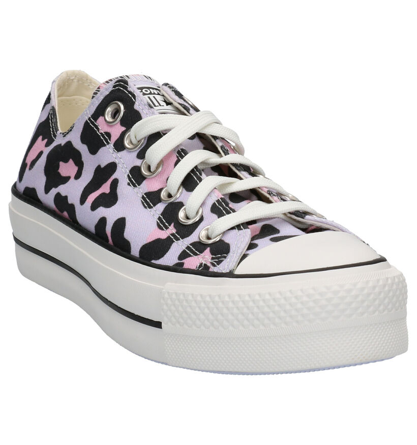 Converse Chuck Taylor AS Lift Sneakers en Lila en textile (266497)