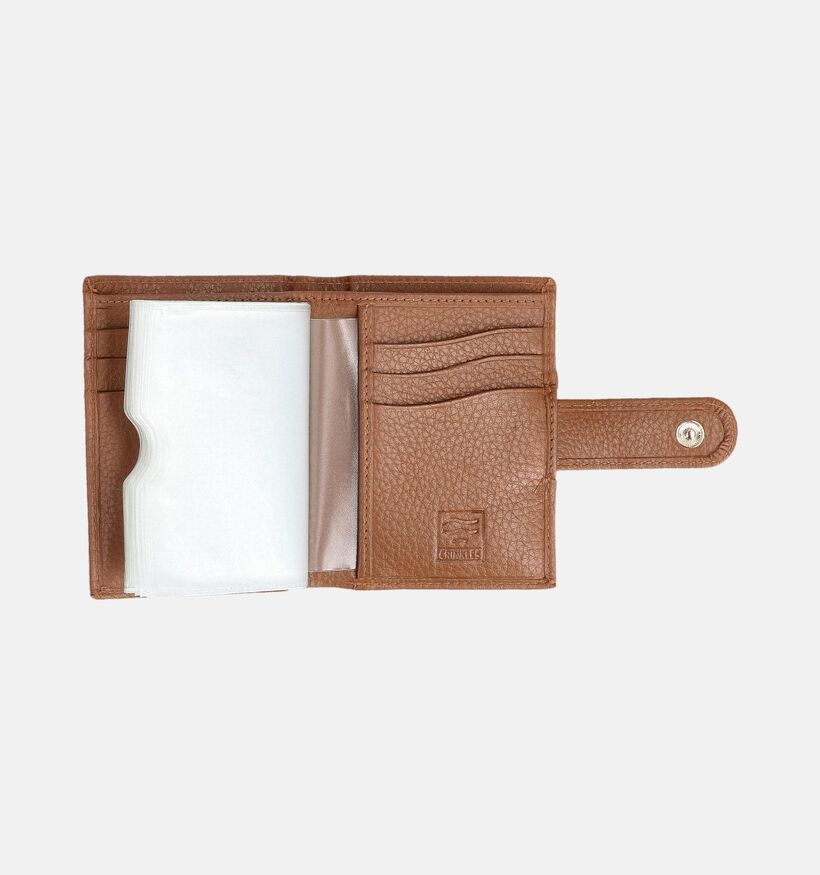 Crinkles Cognac Portemonnee voor dames (365755)