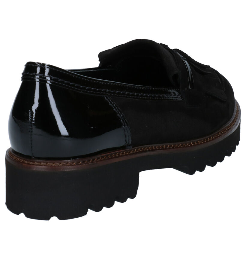 Gabor Best Fitting Zwarte Loafers in lak (282292)