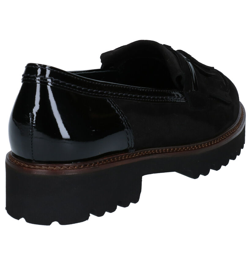 Gabor Best Fitting Loafers en Noir en cuir (282292)