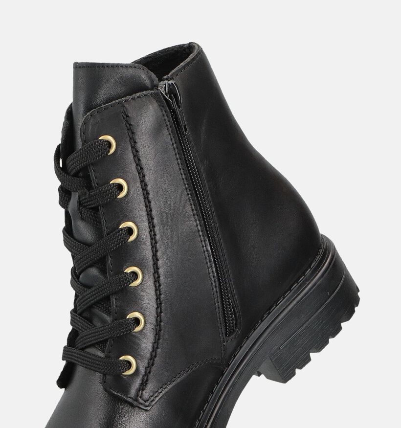 Rieker Boots à lacets en Noir pour femmes (363533)