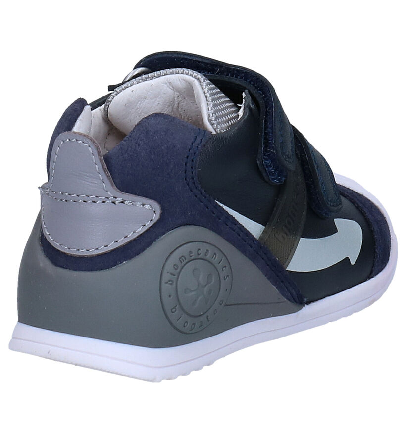 Biomecanics Chaussures pour bébé  en Bleu foncé en cuir (282834)