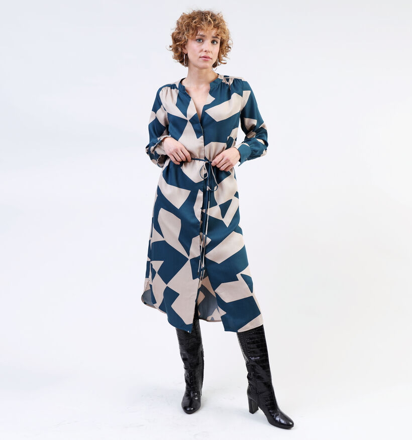 comma Robe en Bleu pour femmes (334780)