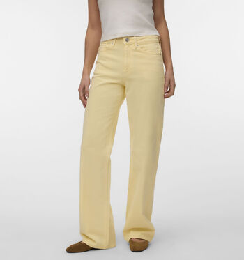 Vero Moda Jeans Geel