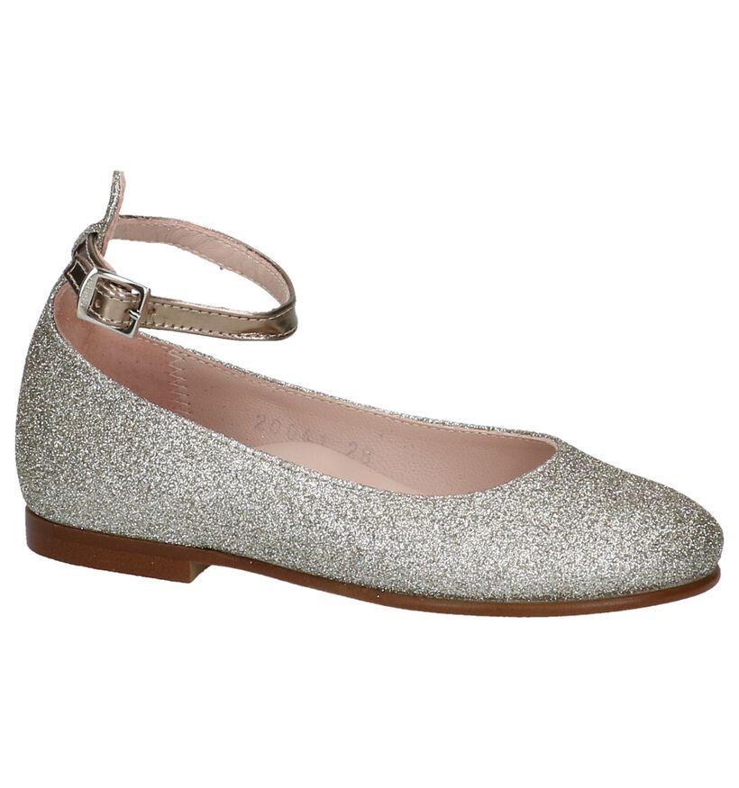 Beberlis Ballerines en Or en cuir (215984)