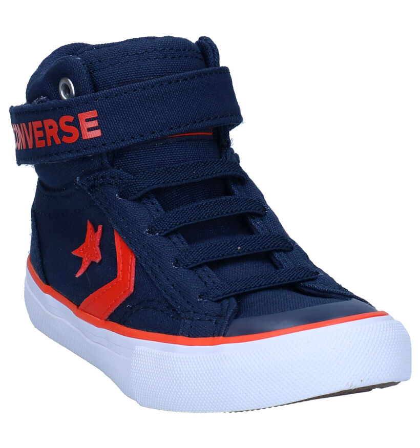 Converse Pro Blaze Baskets en Gris pour garçons (290956) - pour semelles orthopédiques