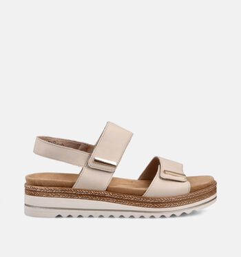 Remonte Sandales Blanc/Cognac/Bleu