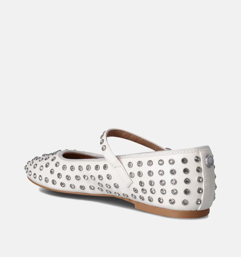 Steve Madden Vinetta Ballerina's Wit voor dames (357619)