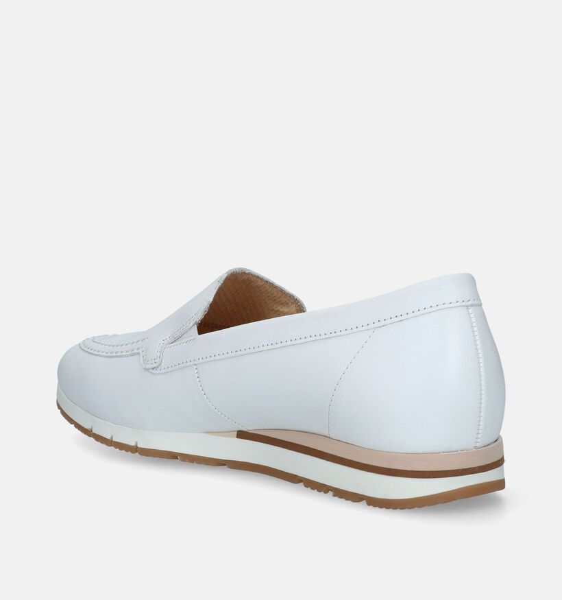 Gabor OptiFit Mocassins en Blanc pour femmes (339472) - pour semelles orthopédiques