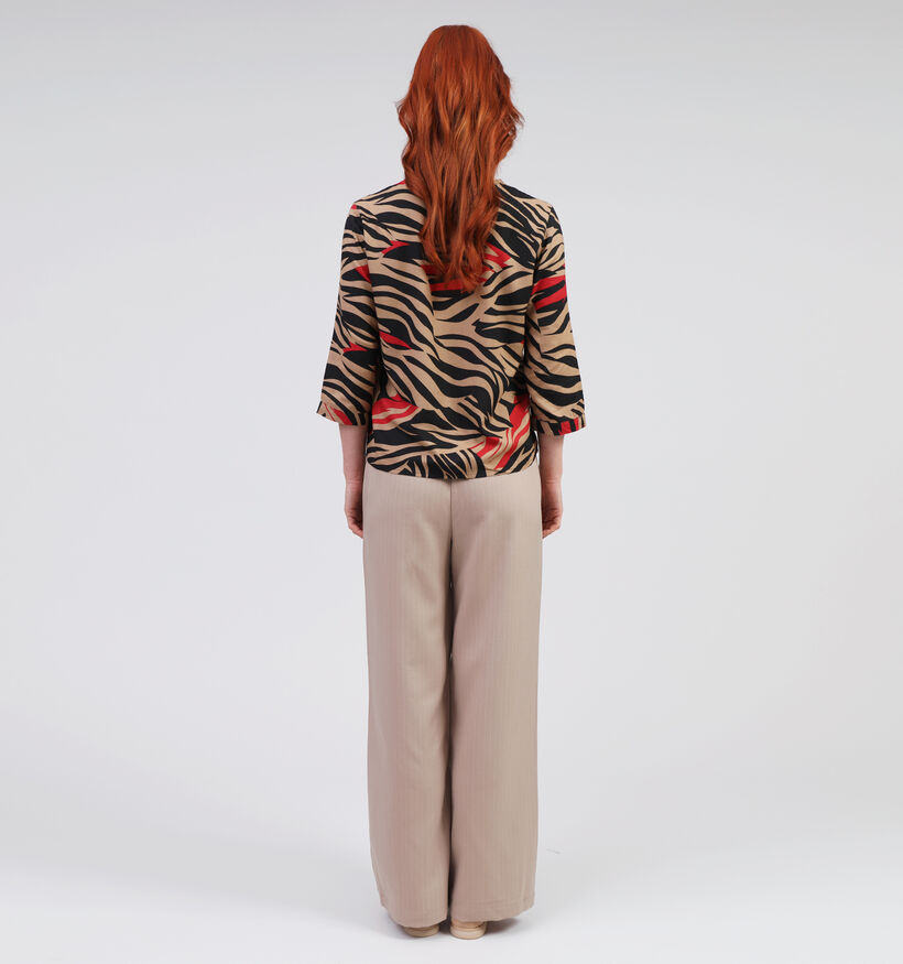JDY Tiger Zwarte Blouse voor dames (351382)