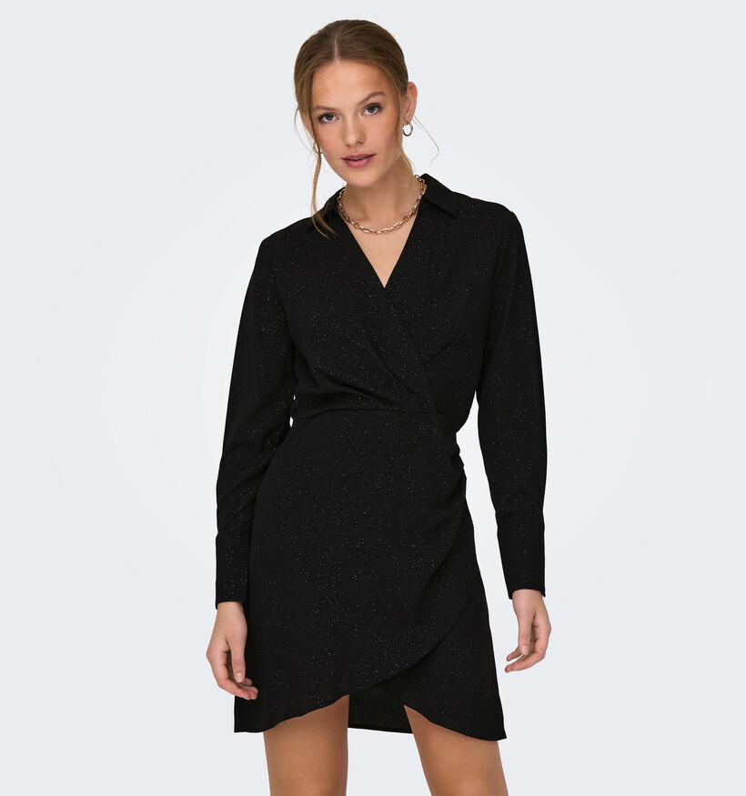 JDY Piper Robe Courte en Noir pour femmes (332485)