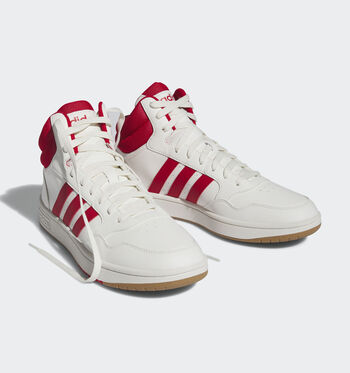adidas Hoops Mid Sneakers Chalk White/Better Scarlet/Gum/Cloud White/Core Black/Orbit Grey/Cloud White/Supplier Colour/Cloud White/Cloud White/Grey Two/Gum Three/Cloud White/Cloud White/Gum Three
