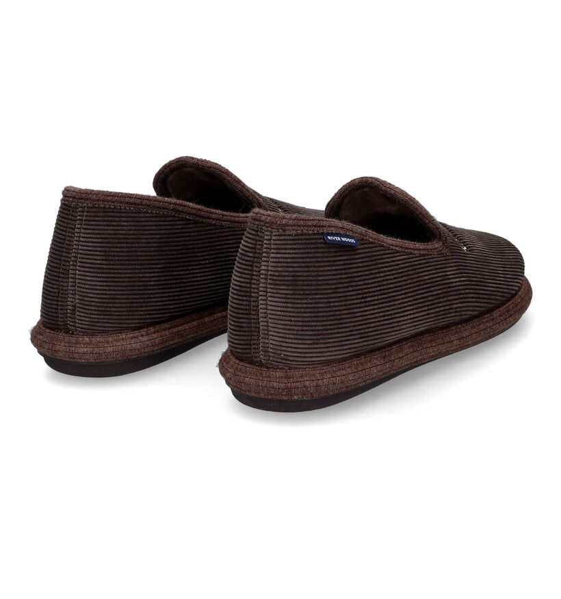 River Woods Hein Grijze Pantoffels voor heren (316665)